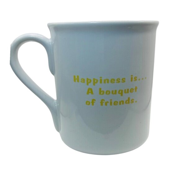 Disney Winnie The Pooh Ceramic Mug "Happiness Is A Bouquet Of Friends" Design - Picture 6 of 9
